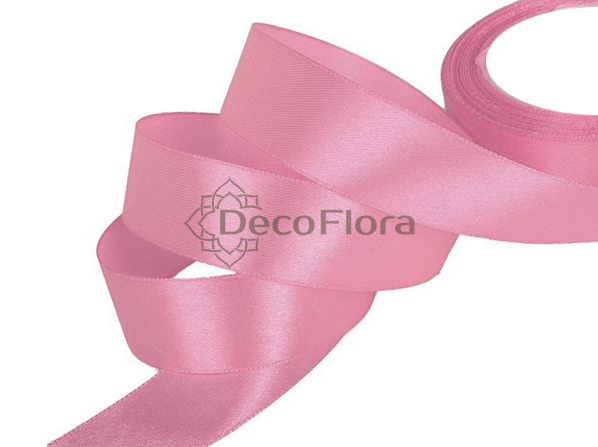 Лента атласная 4cm*20м - 047 - сливочно-розовый 